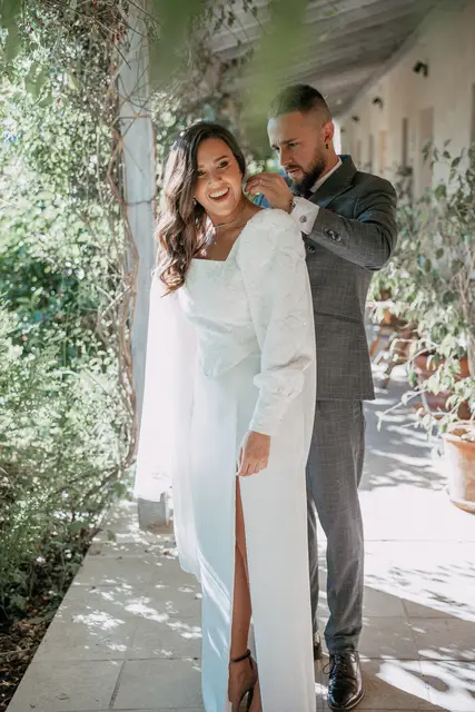 boda el teular fany david invierno preparativos