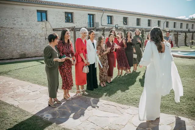 boda el teular fany david invierno preparativos