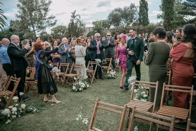 boda el teular fany david invierno Salida / Entrada