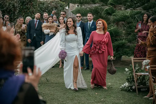 boda el teular fany david invierno Salida / Entrada