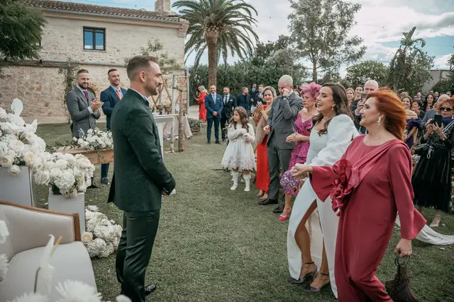 boda el teular fany david invierno Salida / Entrada