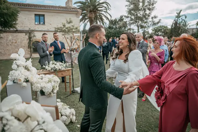 boda el teular fany david invierno Salida / Entrada