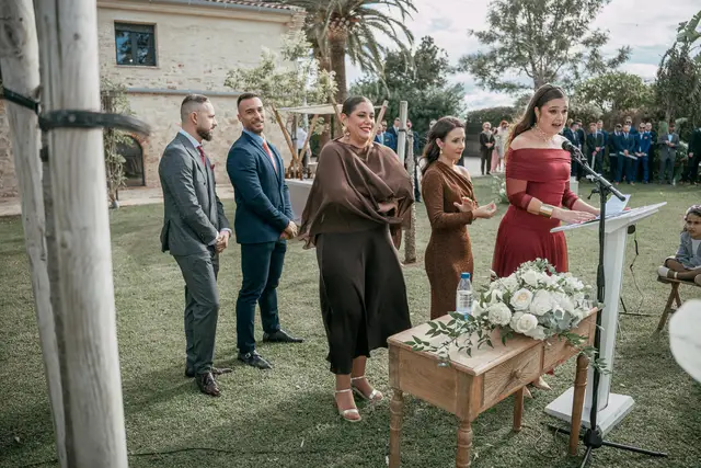 boda el teular fany david invierno ceremonia