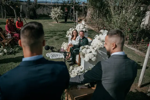 boda el teular fany david invierno ceremonia