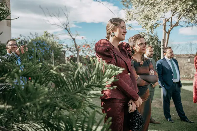 boda el teular fany david invierno ceremonia