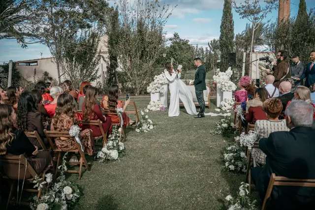 boda el teular fany david invierno ceremonia