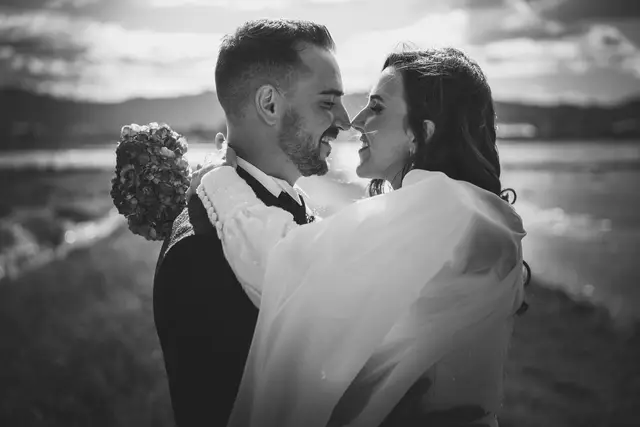 boda el teular fany david invierno BW portada sesion pareja