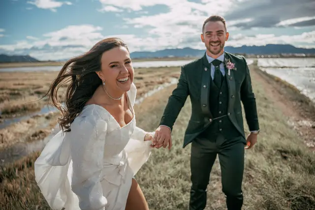 boda el teular fany david invierno divertidas sesion pareja