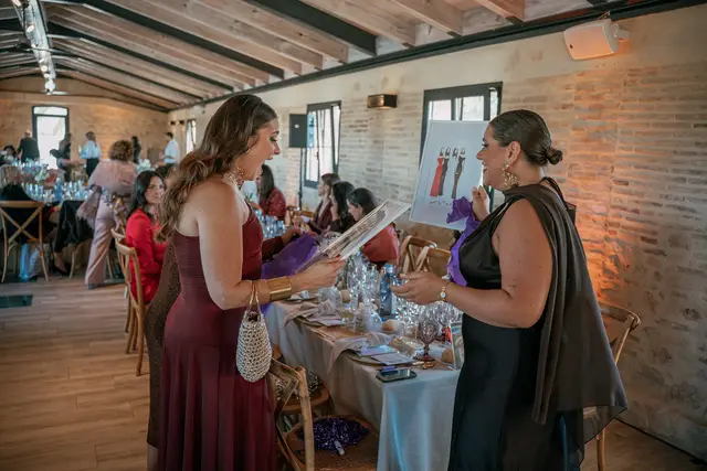 boda el teular fany david invierno banquete