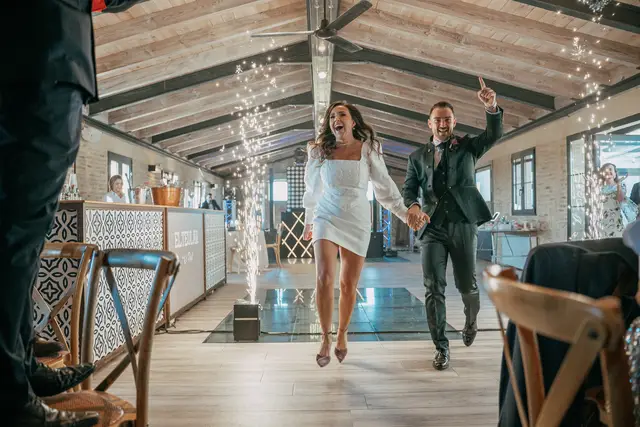 boda el teular fany david invierno banquete