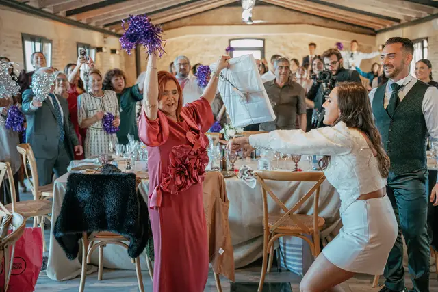 boda el teular fany david invierno banquete