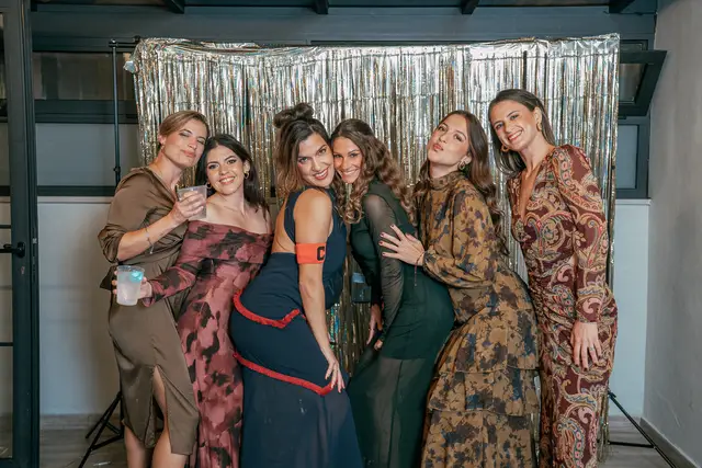 boda el teular fany david invierno photocall