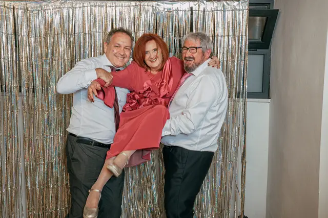 boda el teular fany david invierno divertidas photocall portada