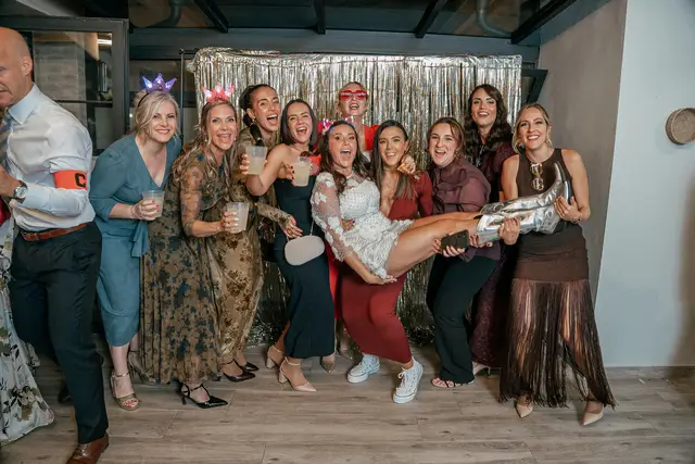 boda el teular fany david invierno divertidas photocall portada