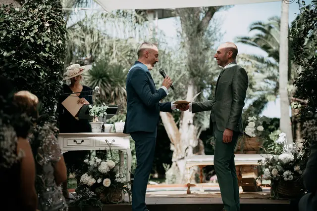 Reportaje boda Jose Sergio Rex Natura LGTB ceremonia