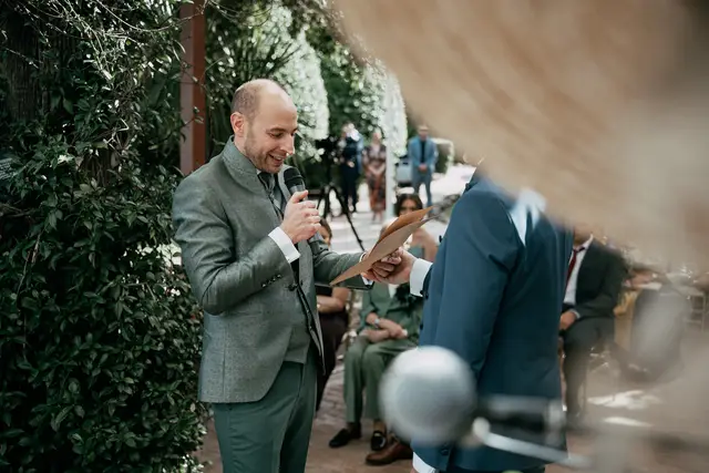 Reportaje boda Jose Sergio Rex Natura LGTB ceremonia