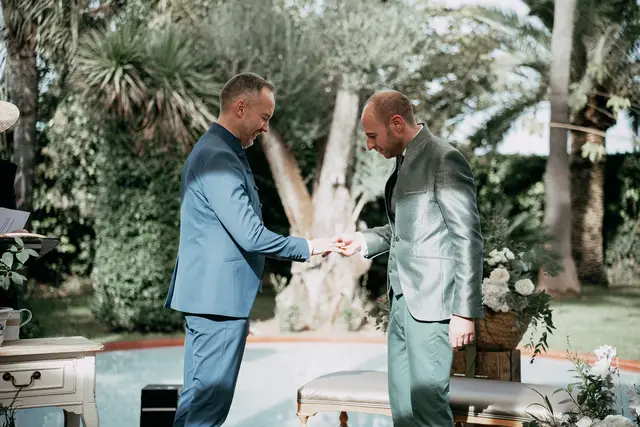 Reportaje boda Jose Sergio Rex Natura LGTB ceremonia