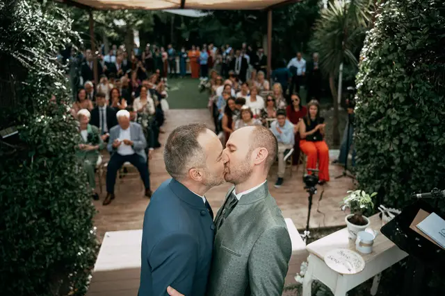 Reportaje boda Jose Sergio Rex Natura LGTB ceremonia