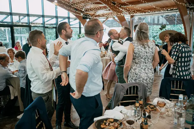 Reportaje boda Jose Sergio Rex Natura LGTB banquete