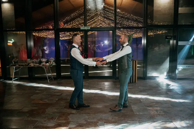 Reportaje boda Jose Sergio Rex Natura LGTB baile nupcial