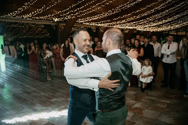 Reportaje boda Jose Sergio Rex Natura LGTB baile nupcial