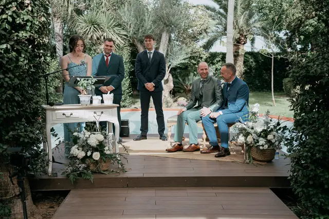 Reportaje boda Jose Sergio Rex Natura LGTB ceremonia