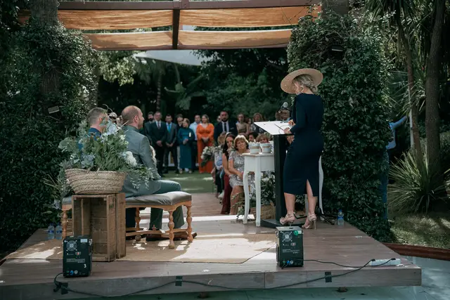 Reportaje boda Jose Sergio Rex Natura LGTB ceremonia