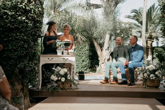 Reportaje boda Jose Sergio Rex Natura LGTB ceremonia