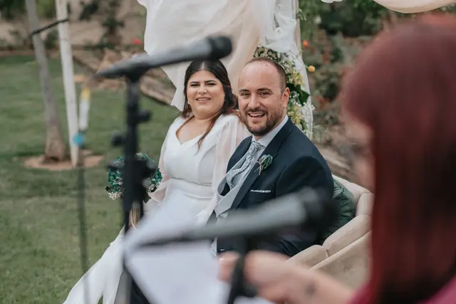 Boda de María y Chema en Masía El Teular, Sueca, una celebración natural y emotiva en Valencia. ceremonia