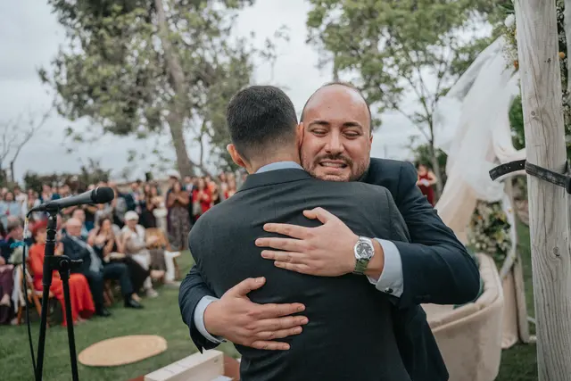 Boda de María y Chema en Masía El Teular, Sueca, una celebración natural y emotiva en Valencia. ceremonia emotivas