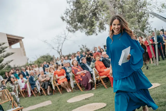 Boda de María y Chema en Masía El Teular, Sueca, una celebración natural y emotiva en Valencia. ceremonia