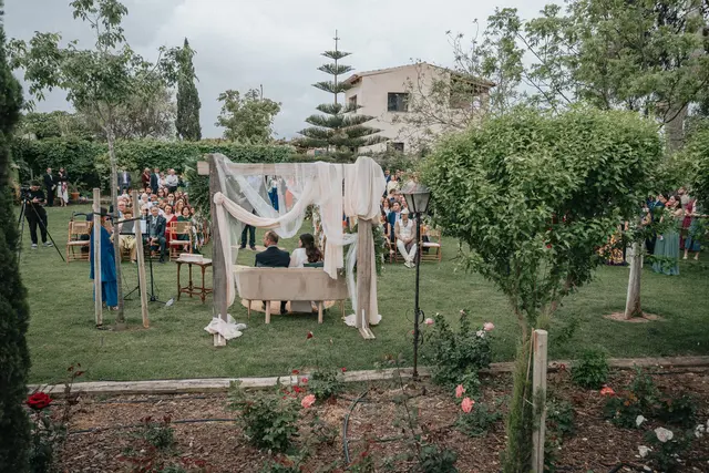 Boda de María y Chema en Masía El Teular, Sueca, una celebración natural y emotiva en Valencia. ceremonia