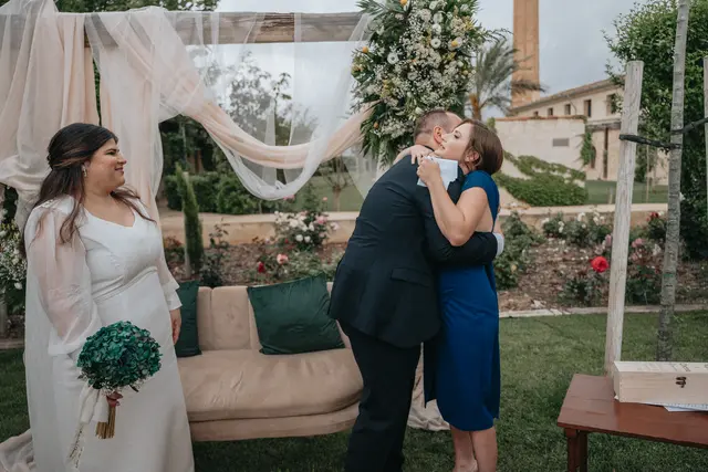 Boda de María y Chema en Masía El Teular, Sueca, una celebración natural y emotiva en Valencia. ceremonia