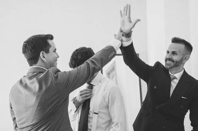 Fotografía de boda de María “Periqueta” y Juanan en Minglanilla por Va de Novias preparativos