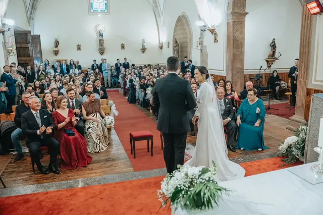 Boda de Marta y Javi en Campo Aníbal y Barracas, fotografía y vídeo de boda en Valencia ceremonia