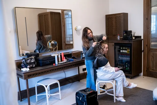 reportaje boda invierno el canonigo navidad preparativos