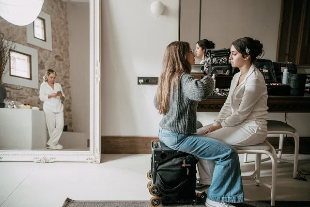 reportaje boda invierno el canonigo navidad preparativos