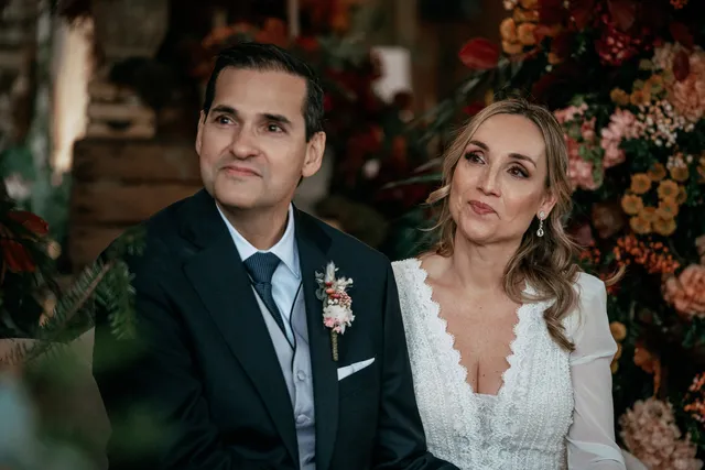 reportaje boda invierno el canonigo navidad ceremonia