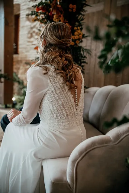 reportaje boda invierno el canonigo navidad ceremonia detalles portada