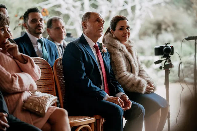 reportaje boda invierno el canonigo navidad ceremonia