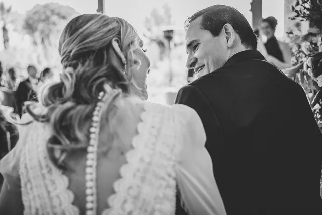 reportaje boda invierno el canonigo navidad BW ceremonia portada