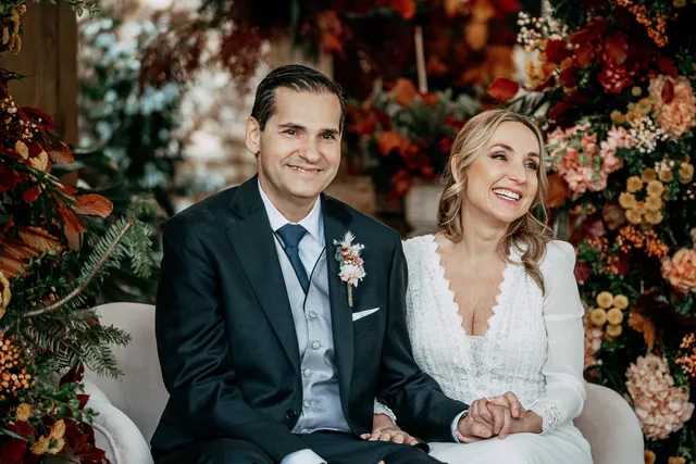 reportaje boda invierno el canonigo navidad ceremonia portada