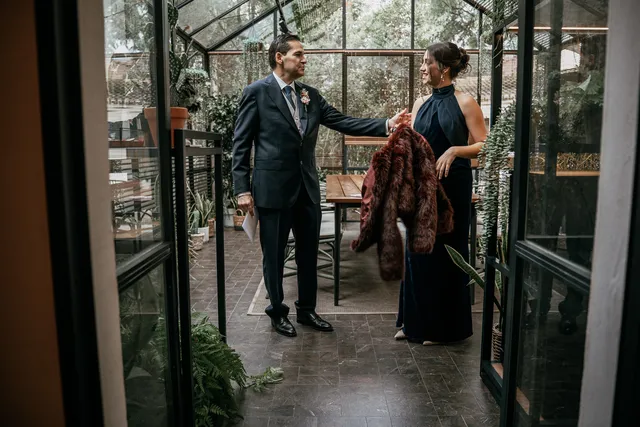 reportaje boda invierno el canonigo navidad preparativos