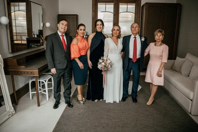 reportaje boda invierno el canonigo navidad grupales preparativos