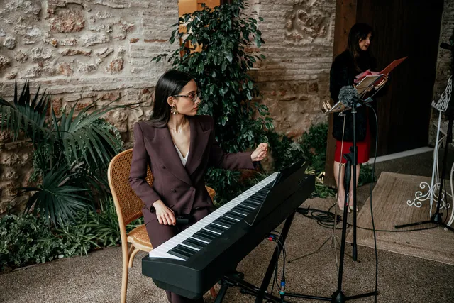 reportaje boda invierno el canonigo navidad ceremonia