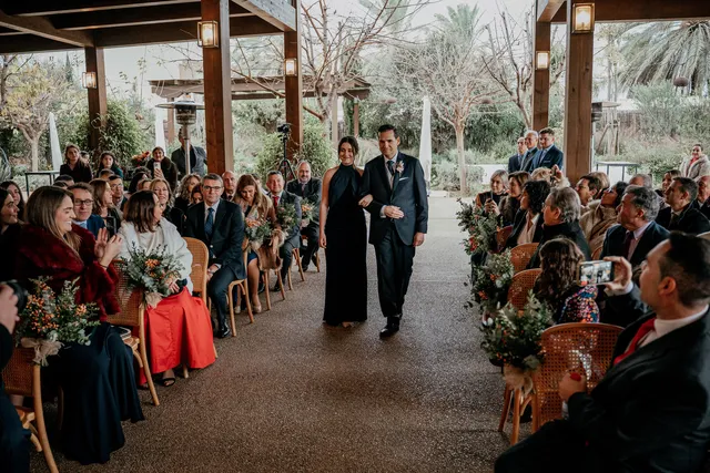 reportaje boda invierno el canonigo navidad Salida / Entrada portada