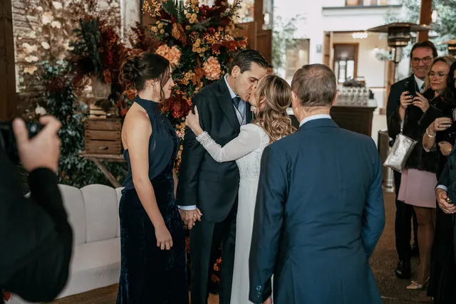 reportaje boda invierno el canonigo navidad Salida / Entrada