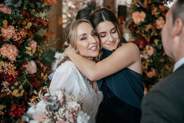 reportaje boda invierno el canonigo navidad ceremonia emotivas