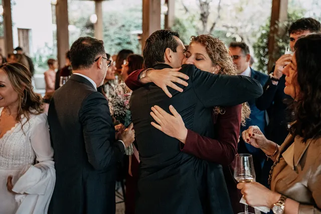 reportaje boda invierno el canonigo navidad coctel