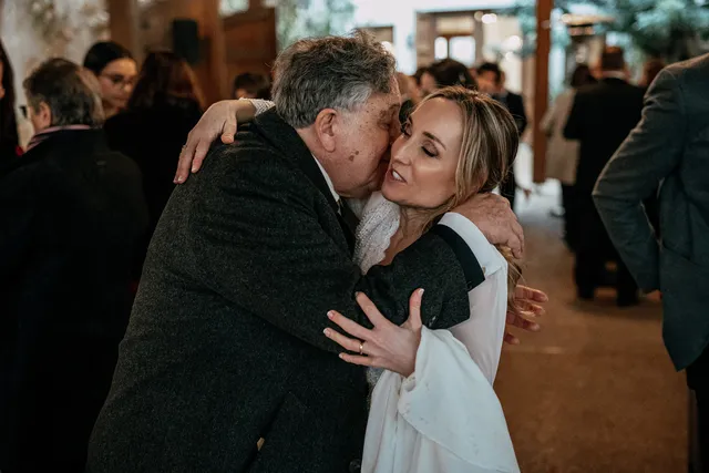 reportaje boda invierno el canonigo navidad coctel